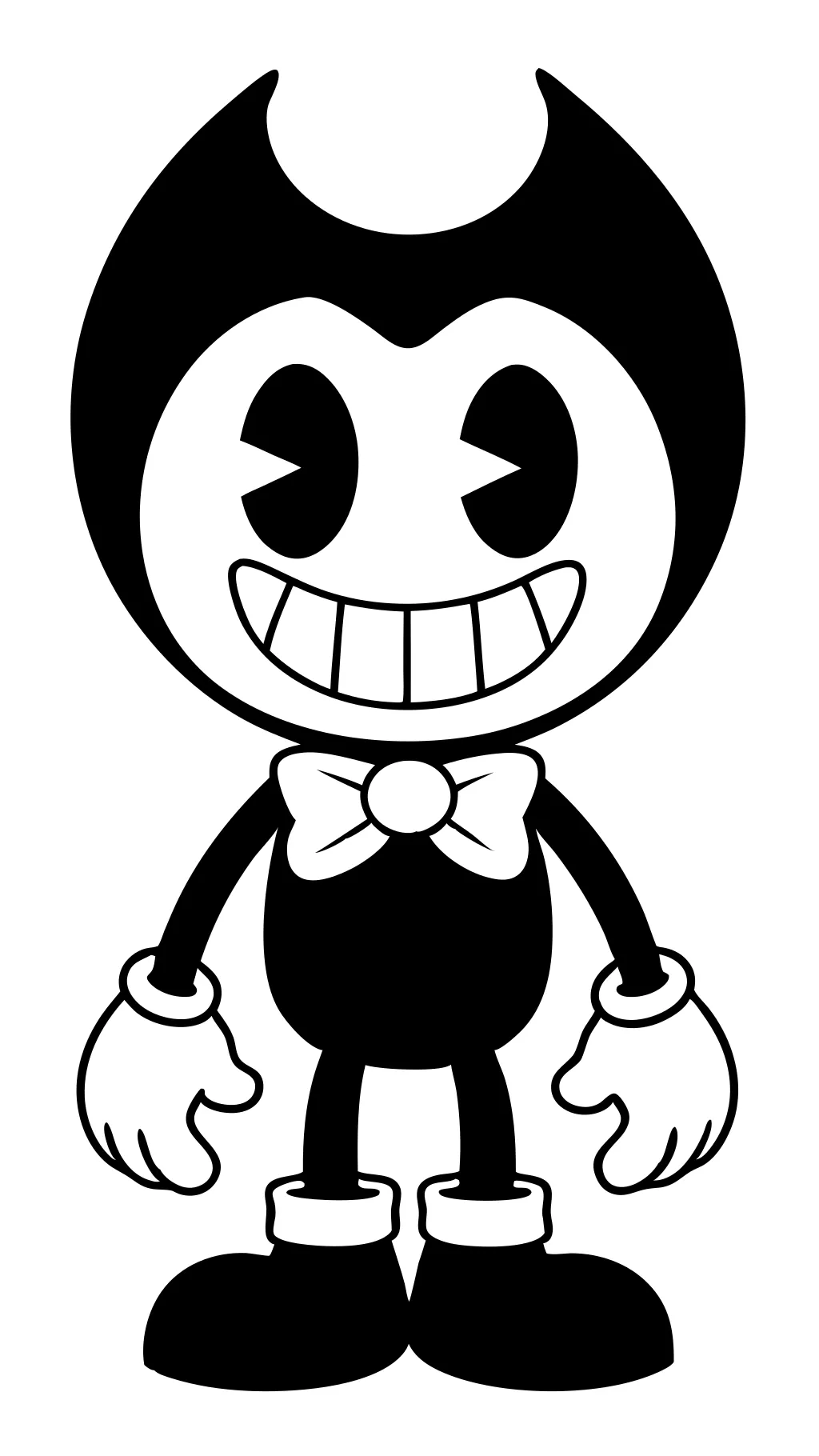 bendy coloring pages